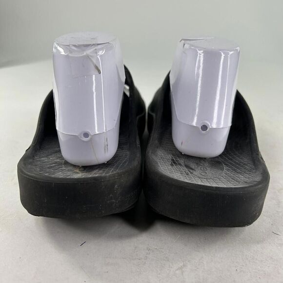 Oofos Ooahh Black Slide Sandal Slides US 11 Recovery Soft Foam Arch Support - Picture 5 of 9